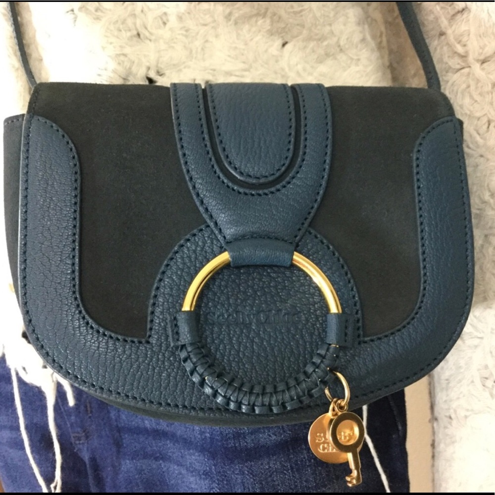 See by Chloe Blue Hana Crossbody